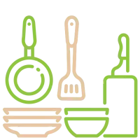 Icône ustensiles